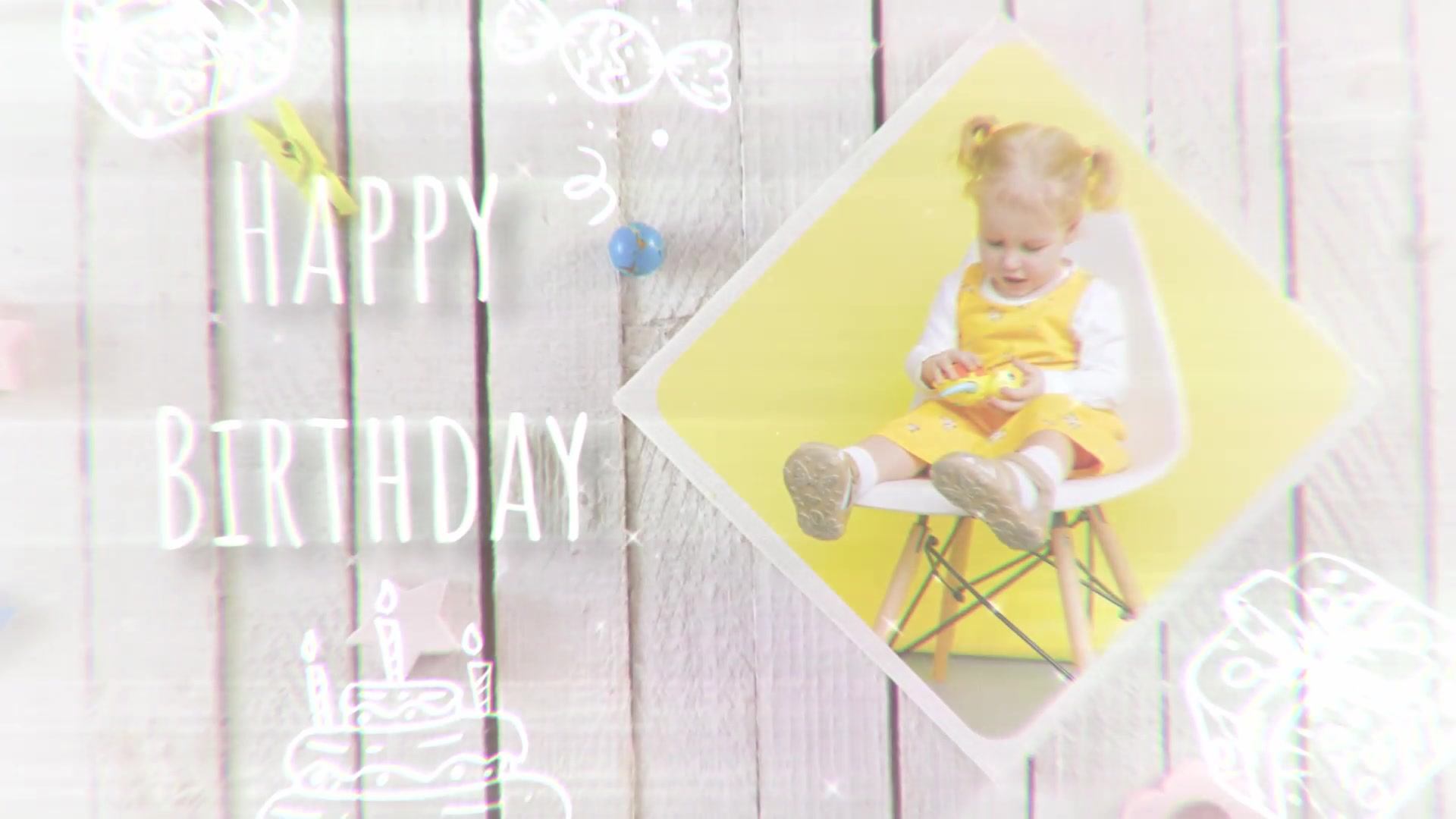 Happy Birthday Kids Photos Videohive 32848768 DaVinci Resolve Image 7