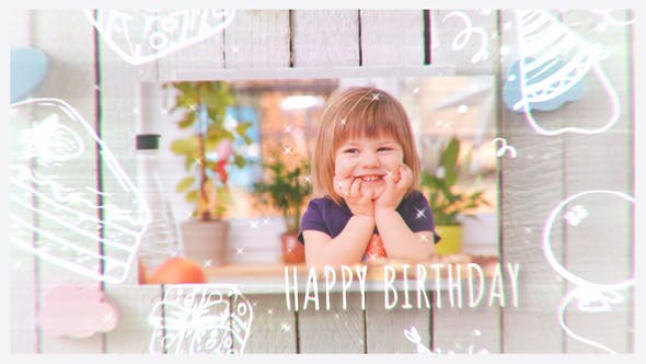 Happy Birthday Kids Photos - 32848768 Download Videohive