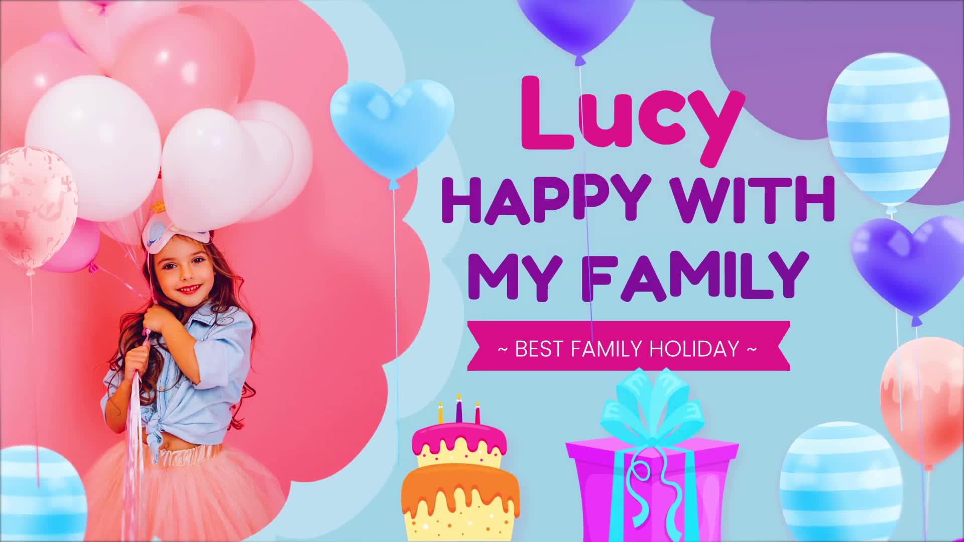 Happy Birthday Lucy | MOGRT Videohive 32403129 Premiere Pro Image 2
