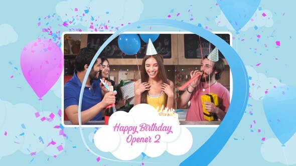 Happy Birthday Opener 2 - Download Videohive 34234841