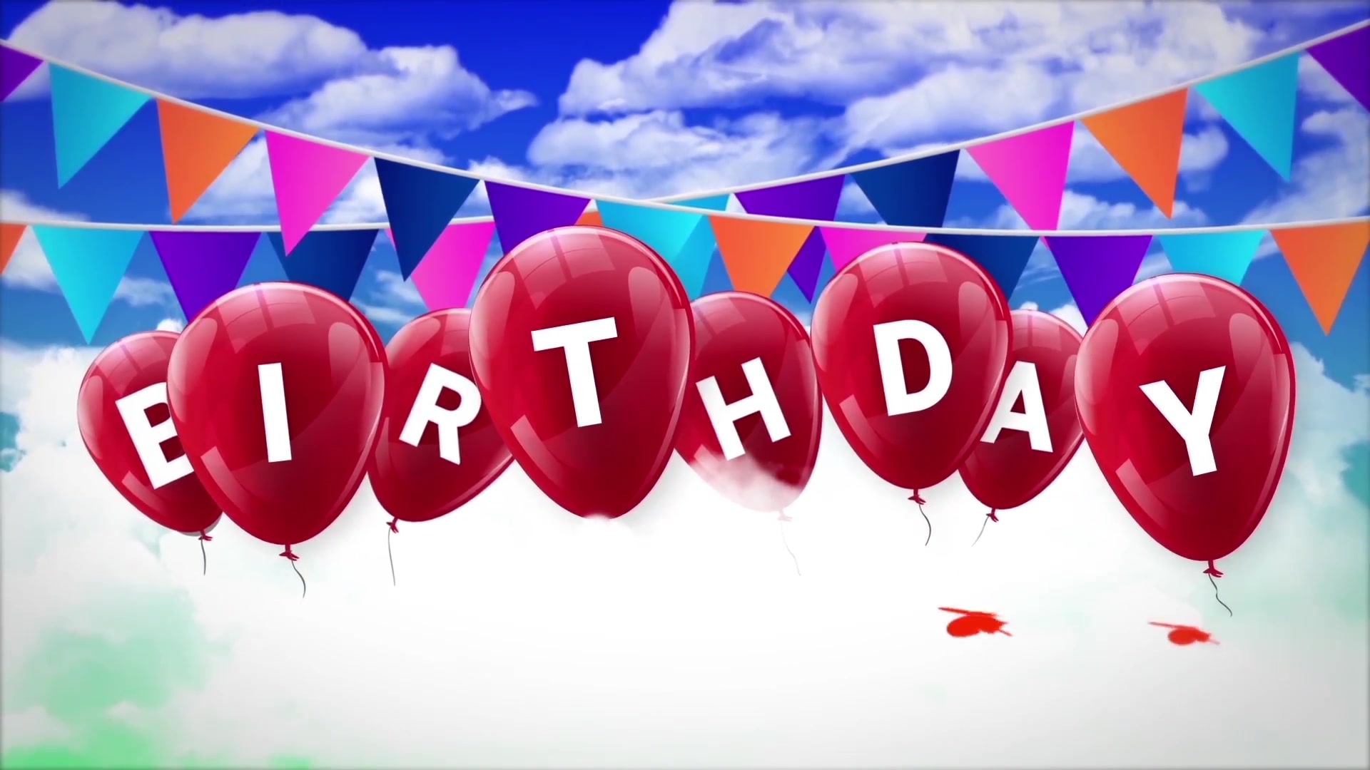 Happy Birthday Opener Videohive 31642133 After Effects Image 6