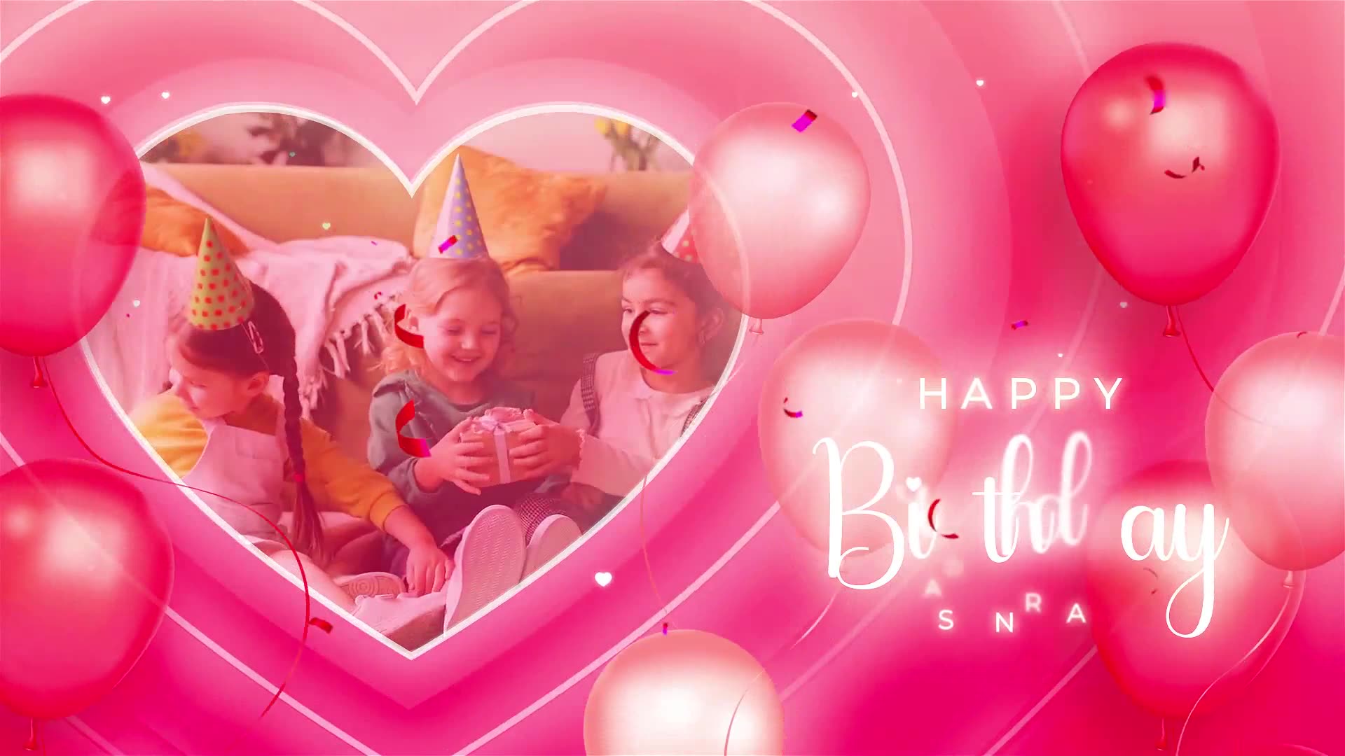 Happy Birthday Sandra Slideshow Videohive 33907133 After Effects Image 2