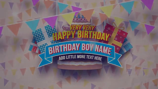 Happy Birthday Slideshow Videohive 18438235 After Effects Image 10
