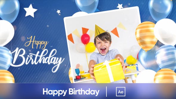 Happy Birthday Slideshow - Download Videohive 34047641