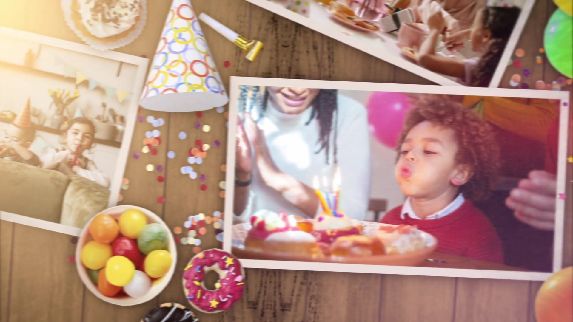 Happy Birthday Slideshow Opener for After Effects Videohive 39705408 After Effects Image 5