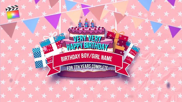 Happy Birthday Slideshow - Videohive Download 29655675