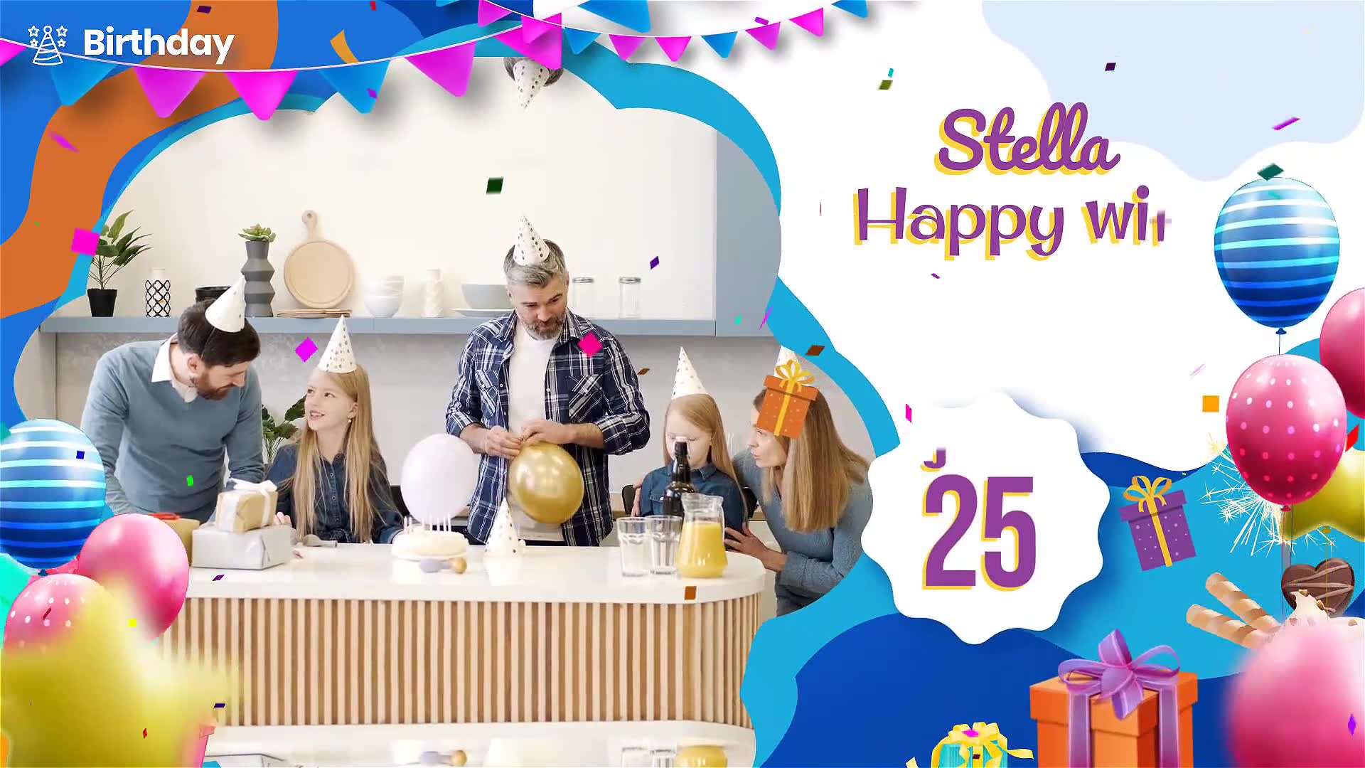 Happy Birthday Stella! Videohive 31882929 After Effects Image 2