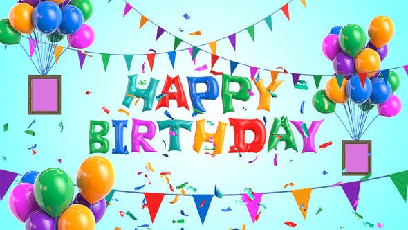Happy Birthday Wishes - 26967357 Download Videohive