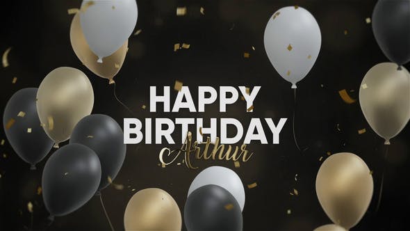 Happy Birthday Wishes - Download Videohive 33022701