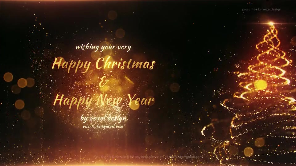 Happy Christmas and New Year Videohive 29679403 After Effects Image 3