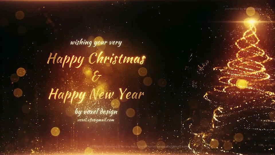Happy Christmas and New Year Videohive 29679403 After Effects Image 4