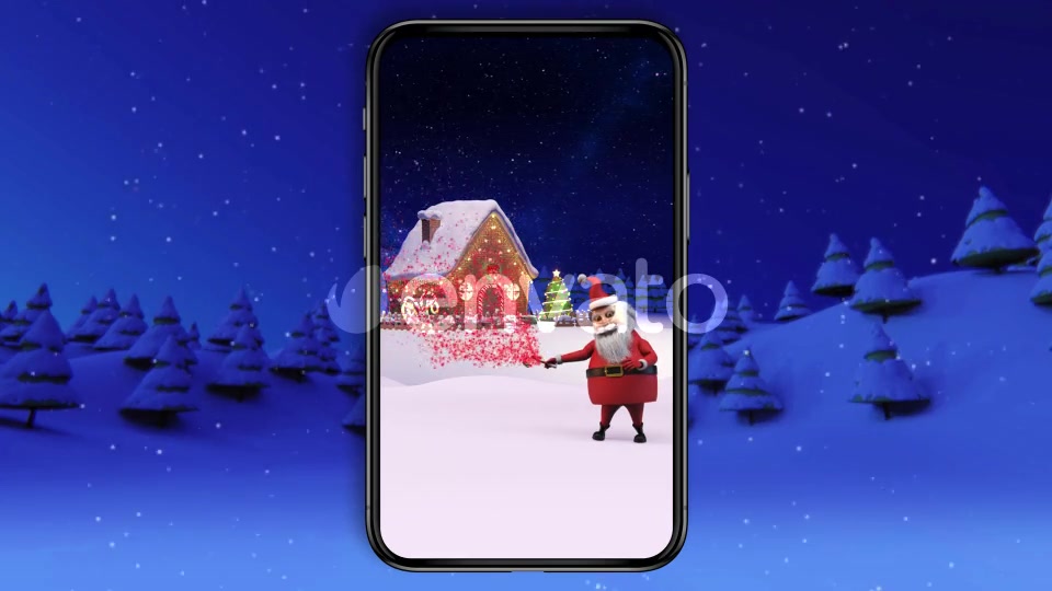 Happy Christmas v1 & Phone Version Videohive 22879872 After Effects Image 9