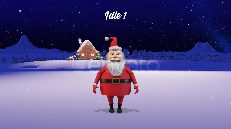 Happy Christmas v2 Santa Animation Kit Videohive 22966551 After Effects Image 3