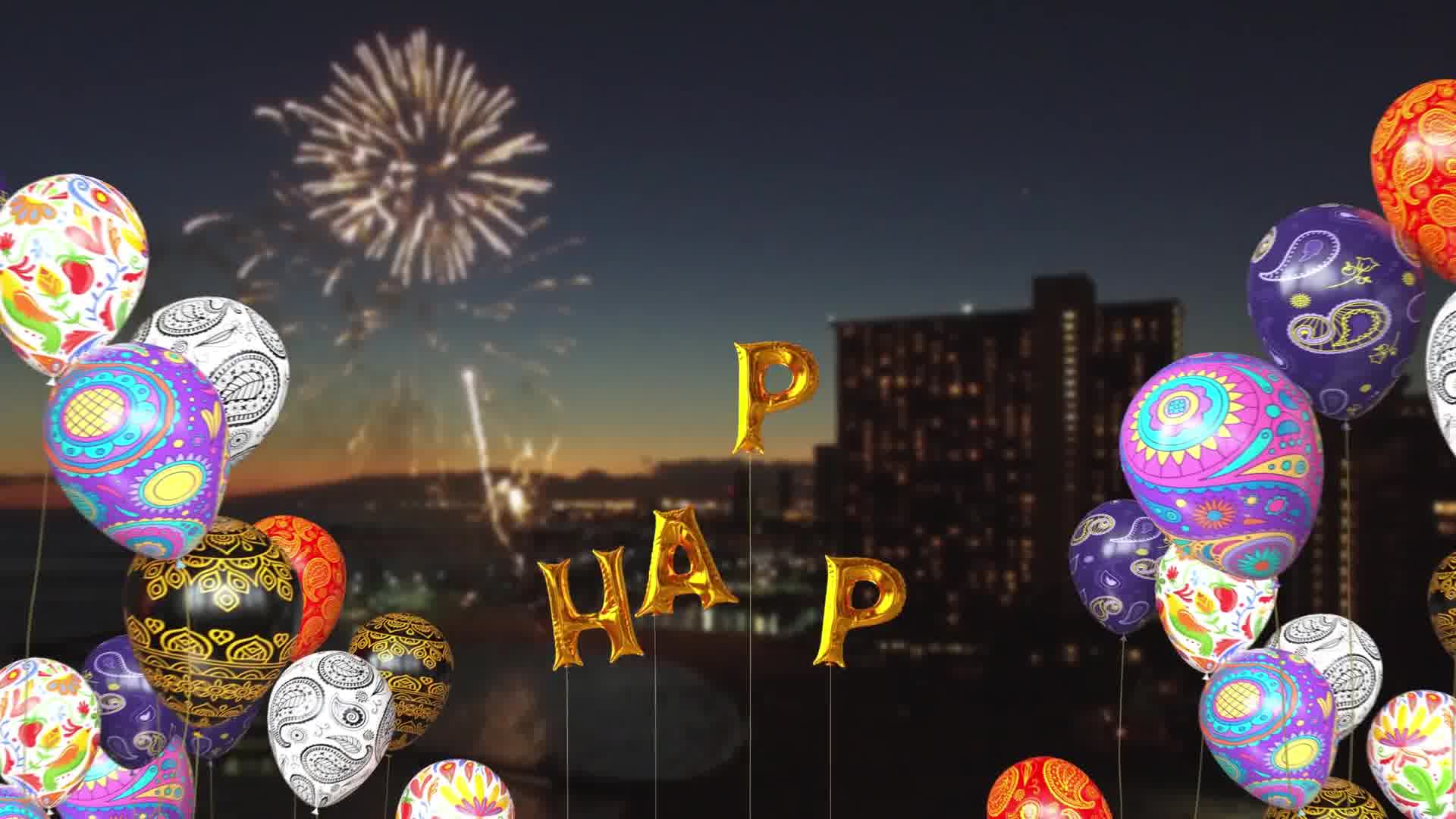 Happy Diwali Balloons Reveal Videohive 29198942 After Effects Image 9