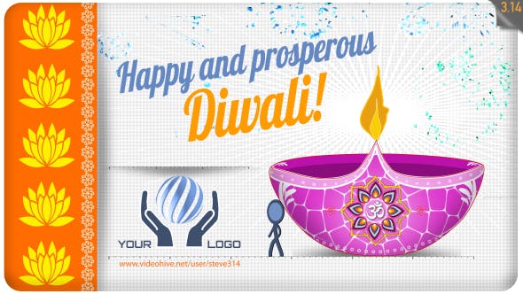 Happy Diwali Greeting - 17790620 Videohive Download