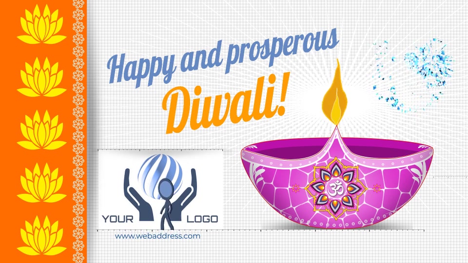 Happy Diwali Greetings Card Videohive 29103325 Premiere Pro Image 9