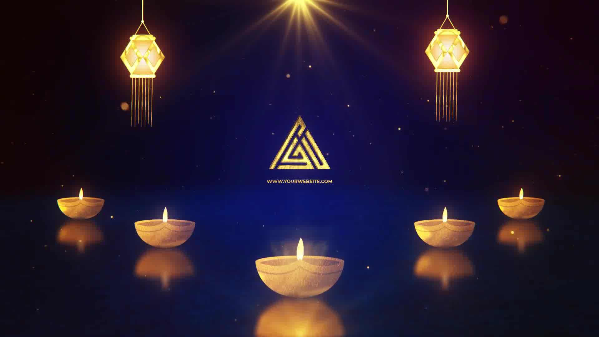 Happy Diwali Logo Reveal Videohive 39838706 After Effects Image 11