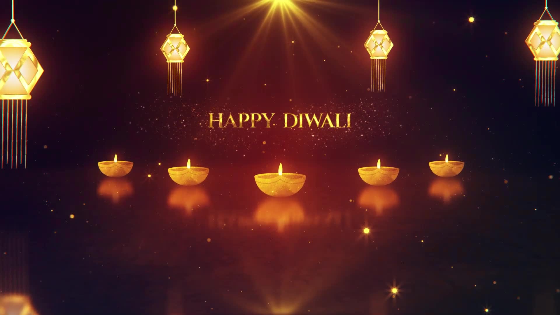 Happy Diwali Logo Reveal Videohive 39838706 After Effects Image 2