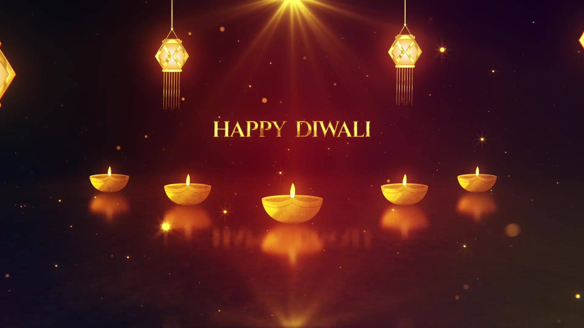 Happy Diwali Logo Reveal Videohive 39838706 After Effects Image 3