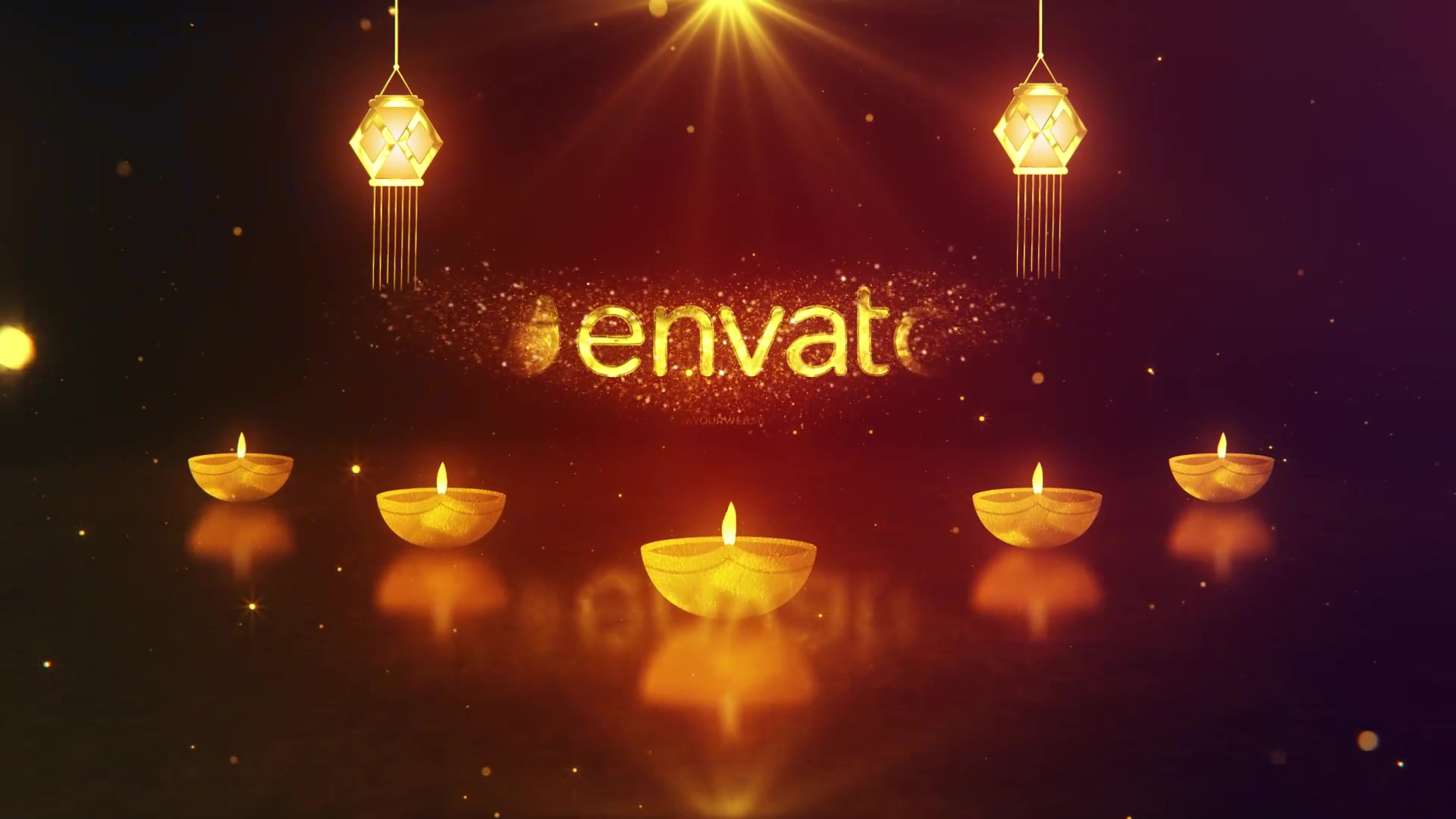 Happy Diwali Logo Reveal Videohive 39838706 After Effects Image 4