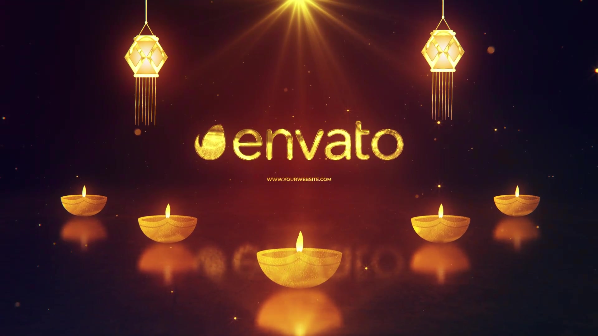 Happy Diwali Logo Reveal Videohive 39838706 After Effects Image 5
