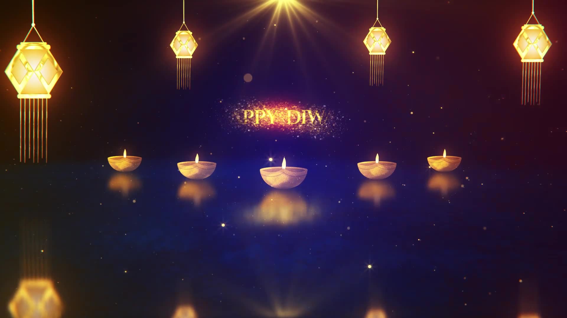 Happy Diwali Logo Reveal Videohive 39838706 After Effects Image 7