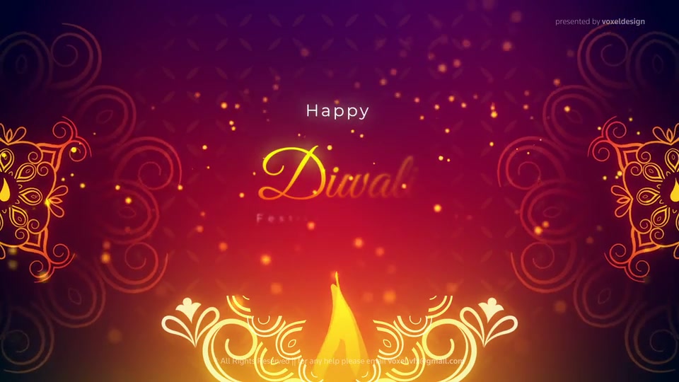 Happy Diwali Opener Videohive 29307473 After Effects Image 3