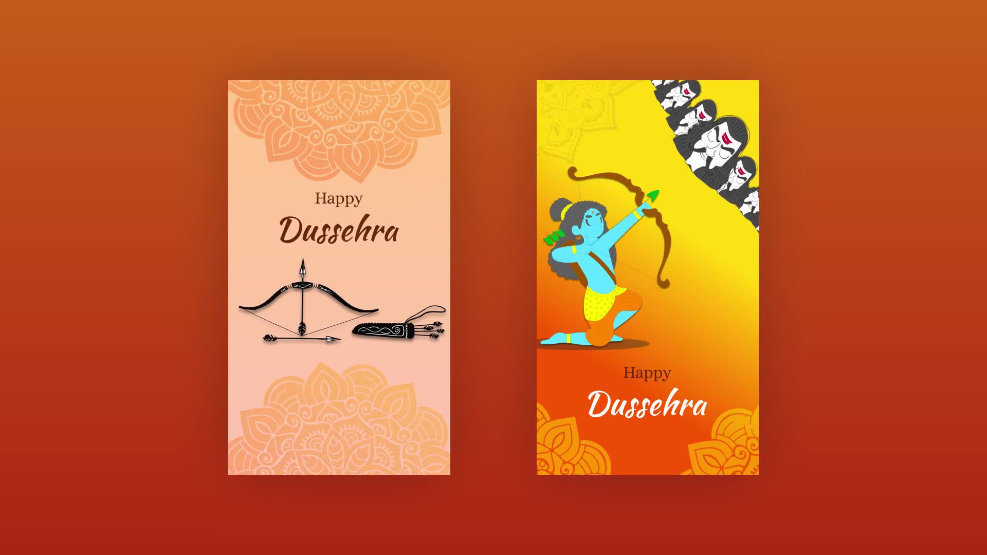 Happy Dussehra Instagram Stories Videohive 34157955 After Effects Image 10