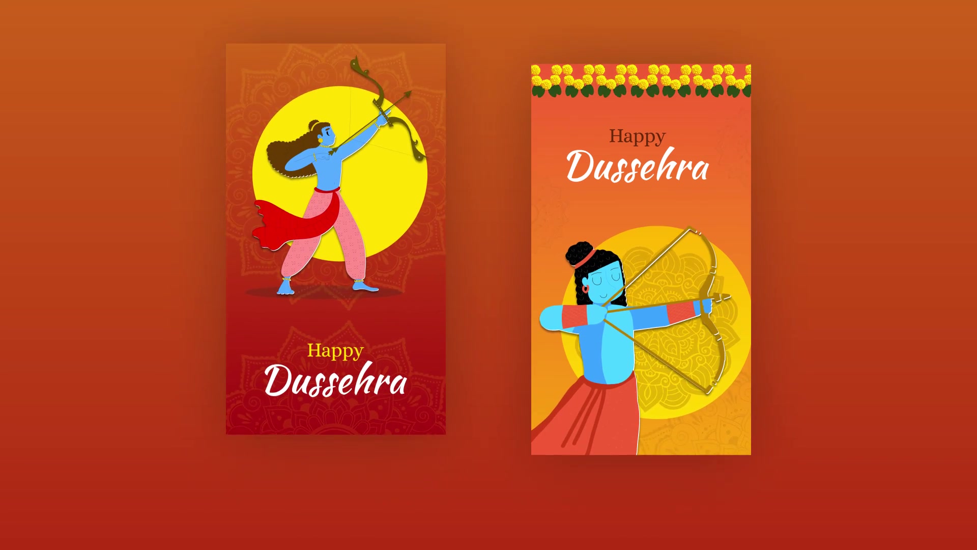 Happy Dussehra Instagram Stories Videohive 34157955 After Effects Image 5