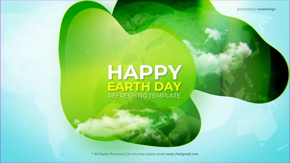 Happy Earth Day Title Videohive 26312685 After Effects Image 2