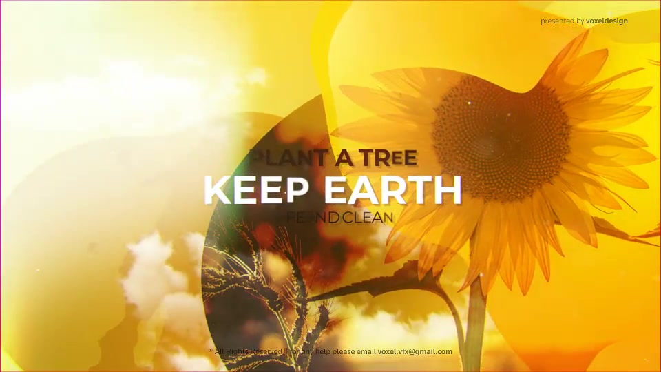 Happy Earth Day Title Videohive 26312685 After Effects Image 4