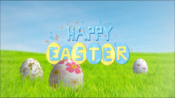 Happy Easter II | After Effects Template - 31315636 Download Videohive
