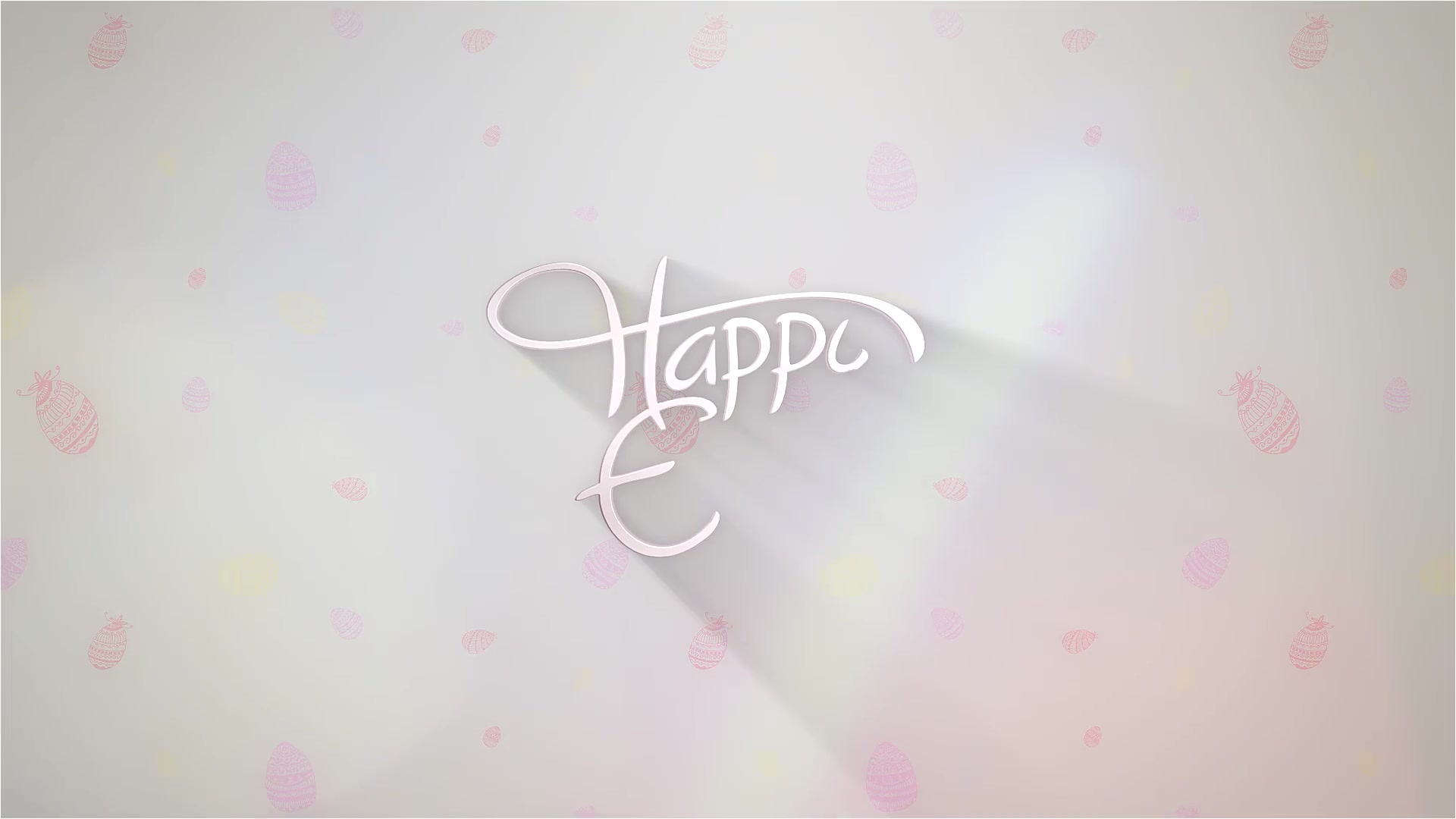 Happy Easter Logo Reveal Videohive 19714652 After Effects Image 3