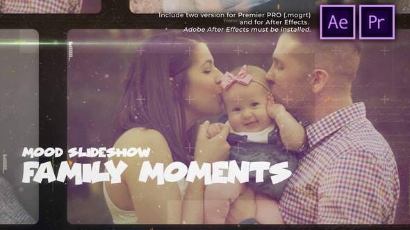 Happy Family Moments Slideshow - Videohive Download 30265416