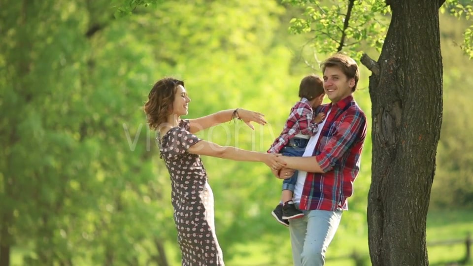 Happy Family on the Nature - Download Videohive 16066484