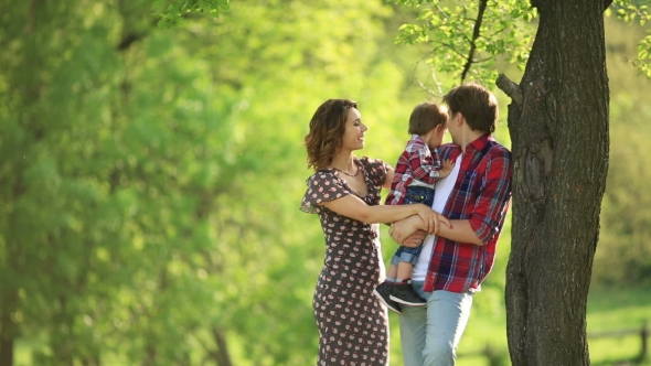 Happy Family on the Nature - Download Videohive 16066484