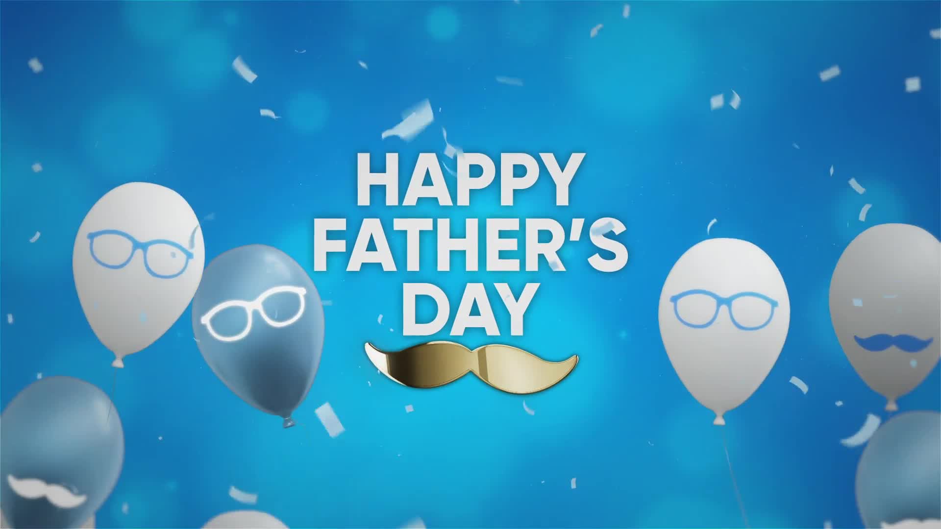 Happy Fathers Day Wishes Videohive 38337589 After Effects Image 1
