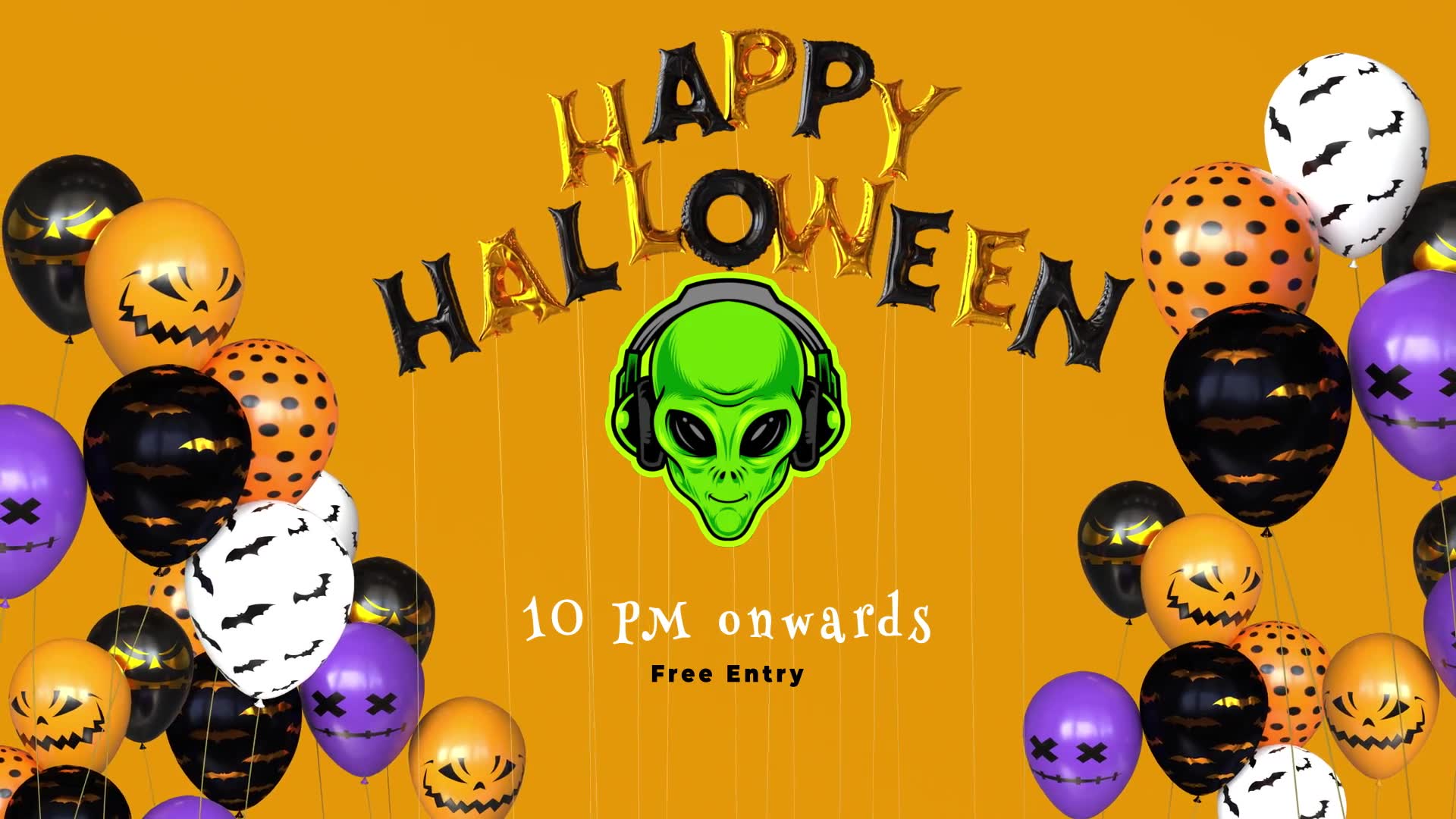 Happy Halloween Balloon Logo Reveal Videohive 28863311 After Effects Image 6