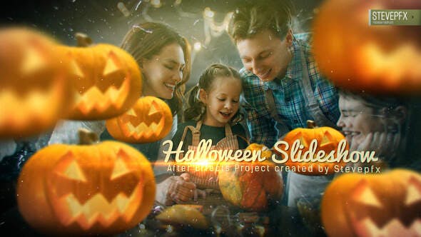 Happy Halloween Family Slideshow - Videohive 34179868 Download