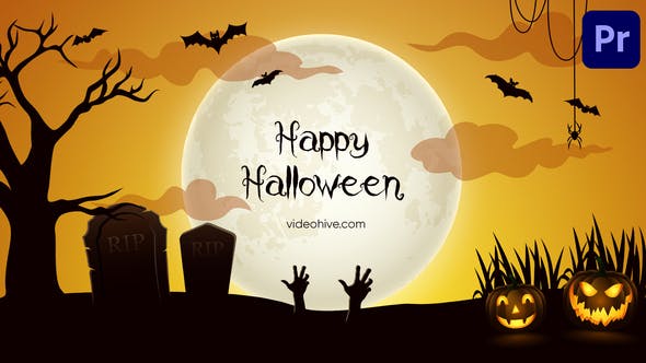 Happy Halloween Party Mogrt 163 - 34122680 Download Videohive