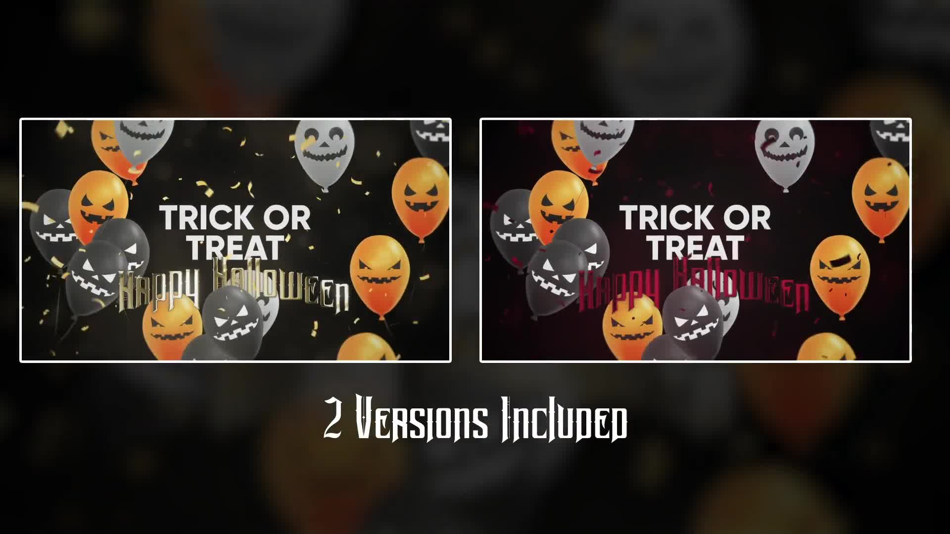 Happy Halloween Wishes Videohive 34136828 After Effects Image 1