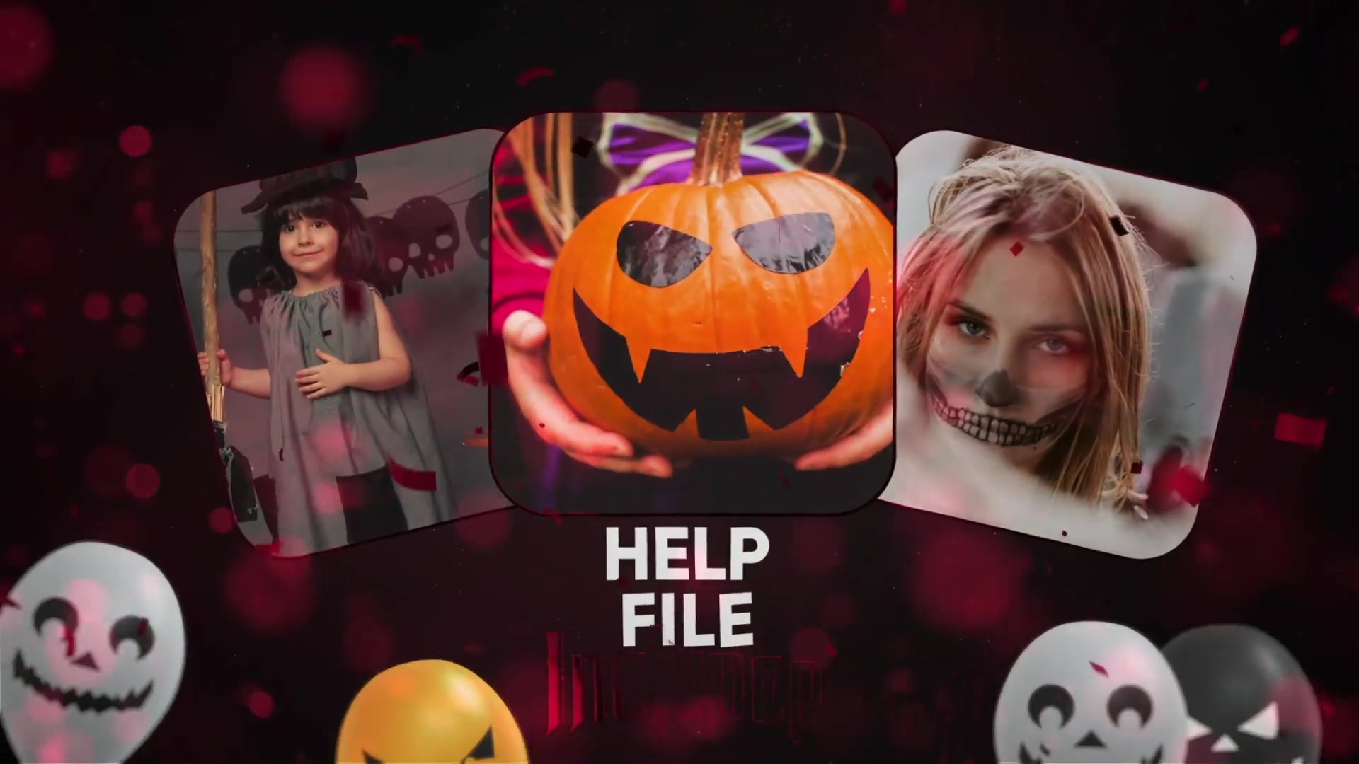 Happy Halloween Wishes Videohive 34136828 After Effects Image 11