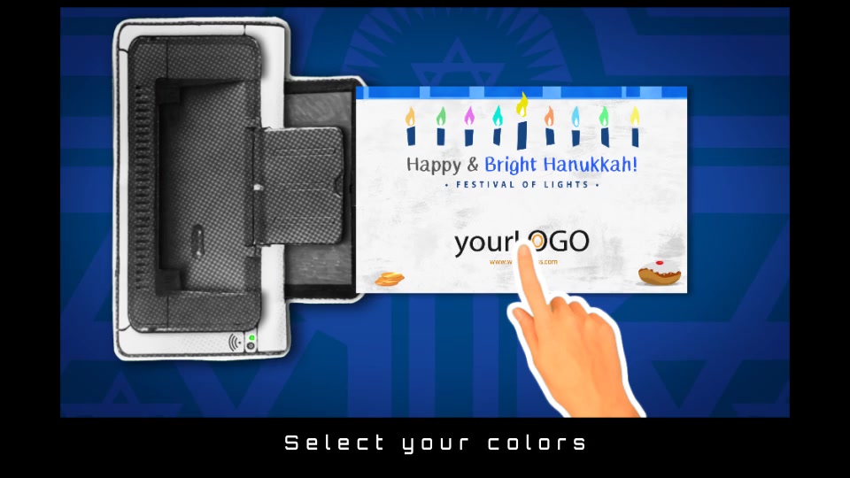 Happy Hanukkah Greetings Videohive 20951322 After Effects Image 10