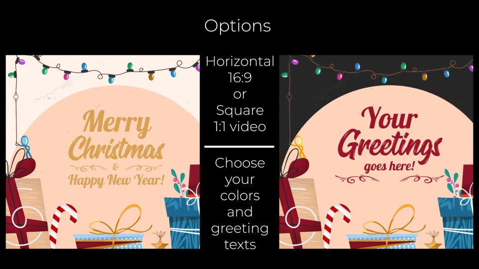 Happy Holidays Card Videohive 34600147 After Effects Image 11