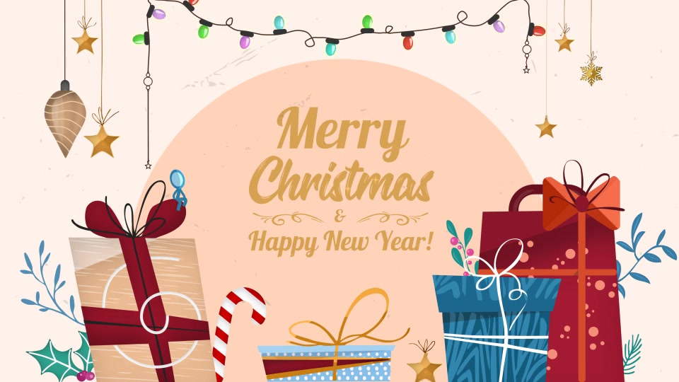 Happy Holidays Card Videohive 34600147 After Effects Image 5