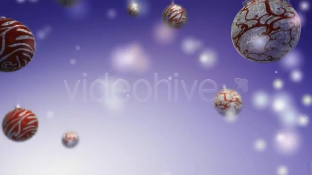 Happy Holidays Falling Christmas Ornaments Videohive 3522299 After Effects Image 8