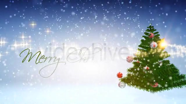Happy Holidays Flying Christmas Ornaments Videohive 3649670 After Effects Image 3
