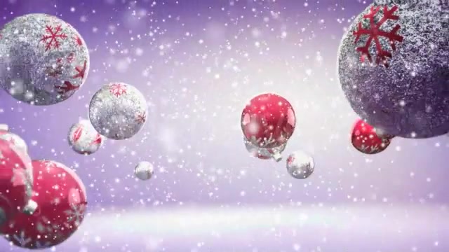 Happy Holidays Rolling Christmas Ornaments Videohive 3559176 After Effects Image 10