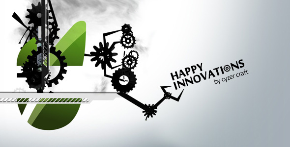 Happy Innovations Fun Clean Mechanical Logo - Download Videohive 4371113