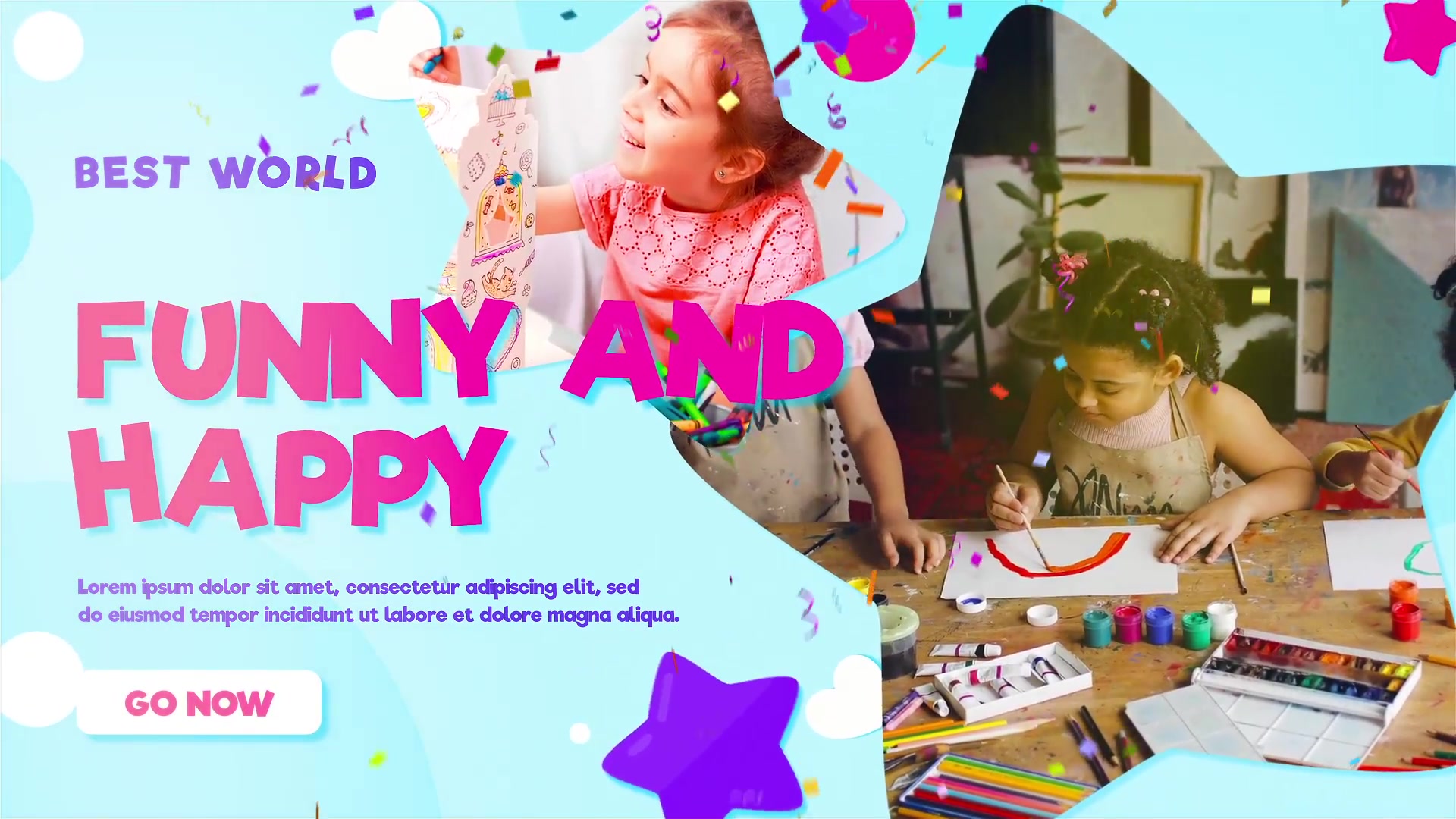 Happy Kids | Kids Opener | MOGRT Videohive 32261907 Premiere Pro Image 6